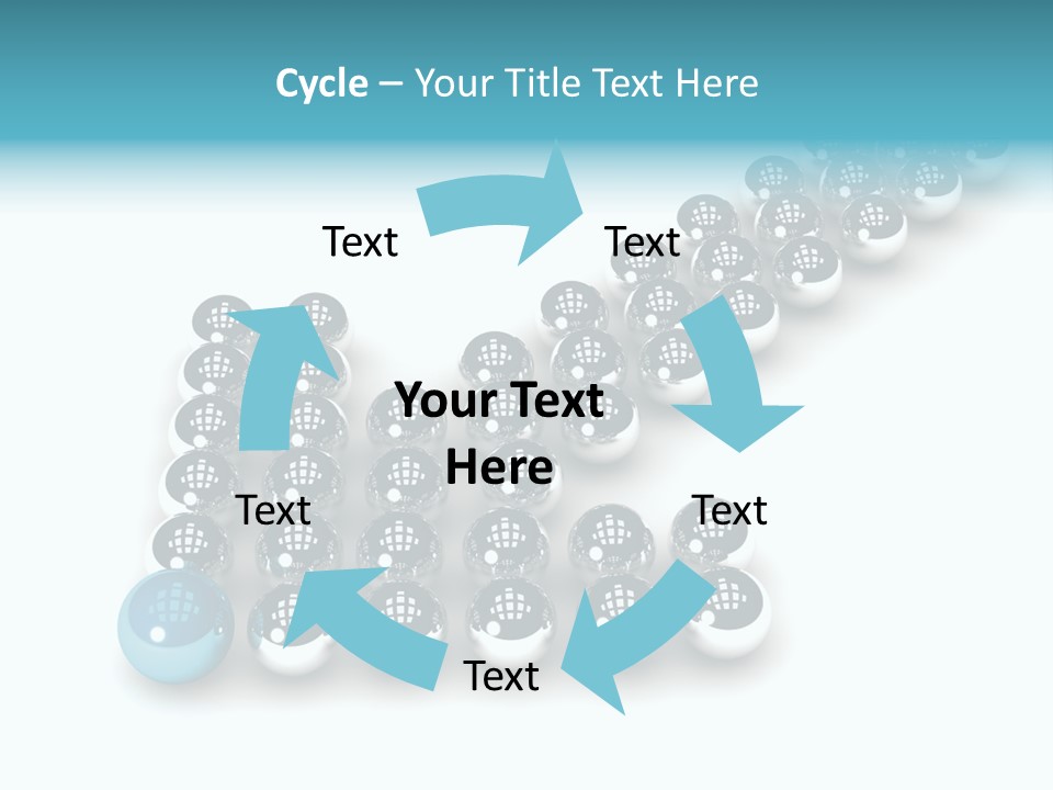 Sphere Sign Reflection PowerPoint Template