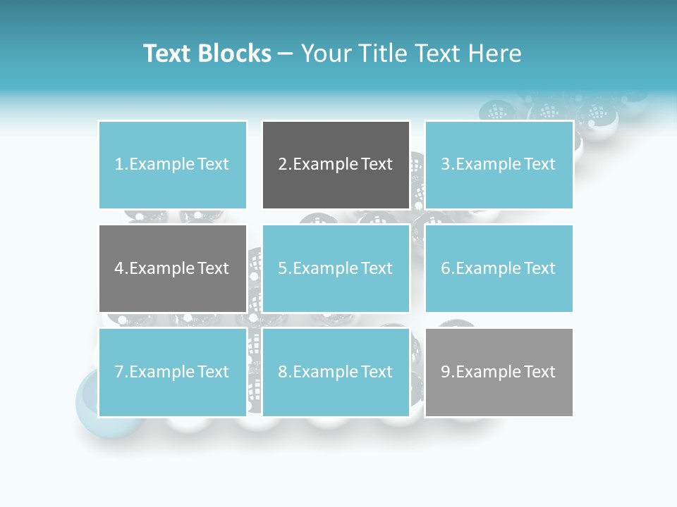 Sphere Sign Reflection PowerPoint Template