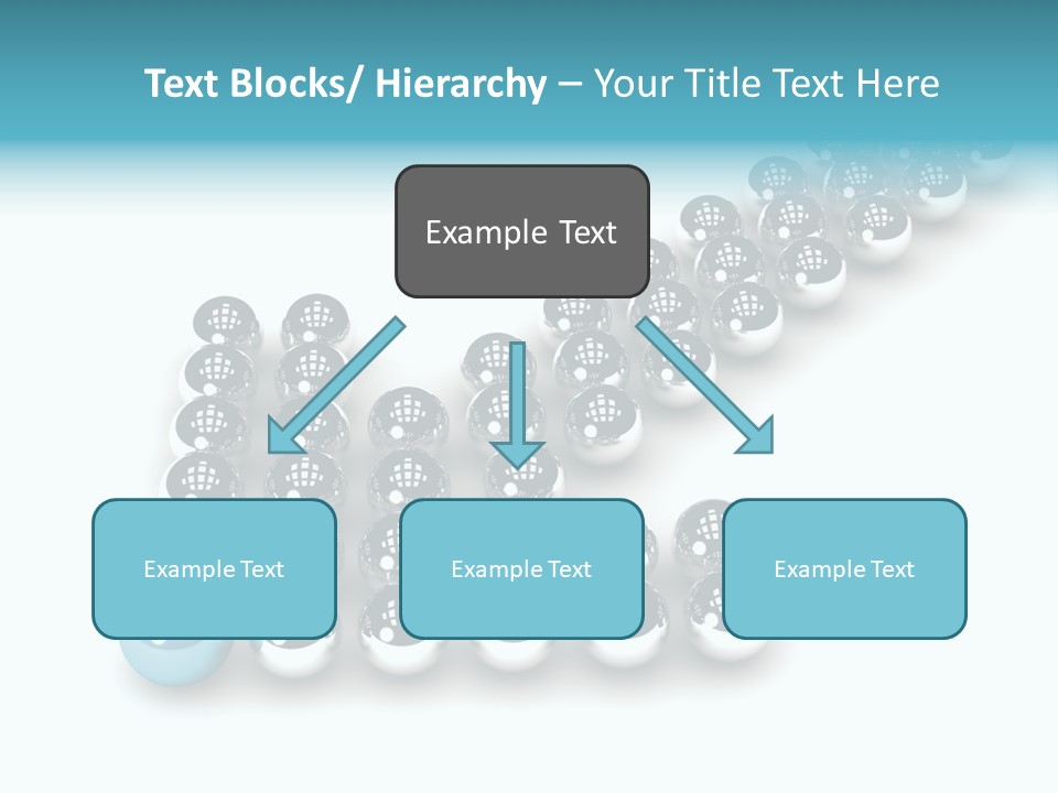 Sphere Sign Reflection PowerPoint Template