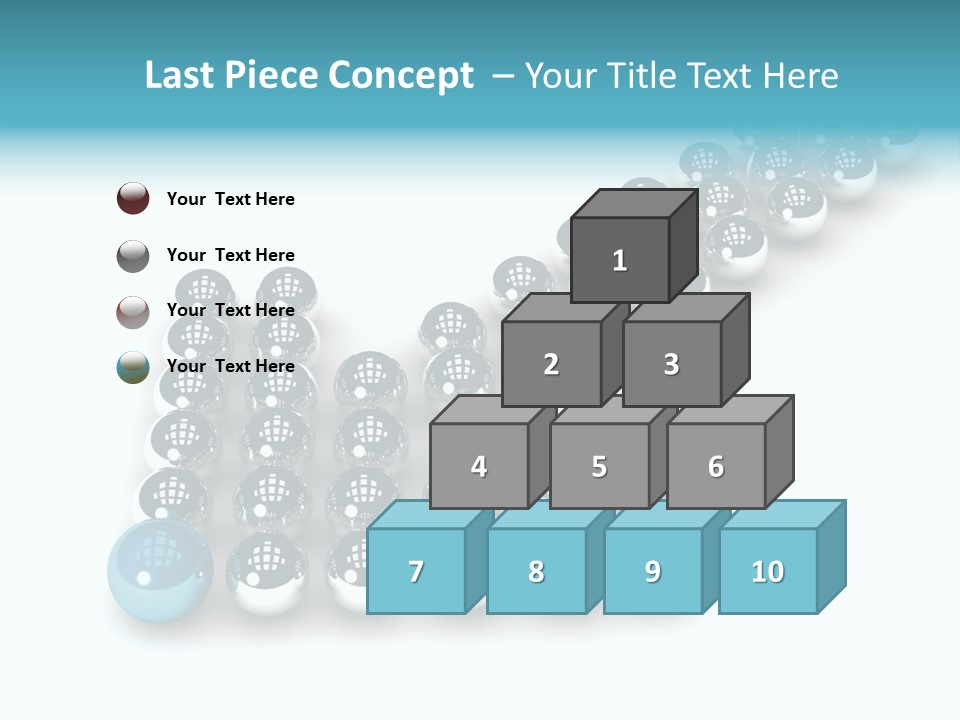 Sphere Sign Reflection PowerPoint Template