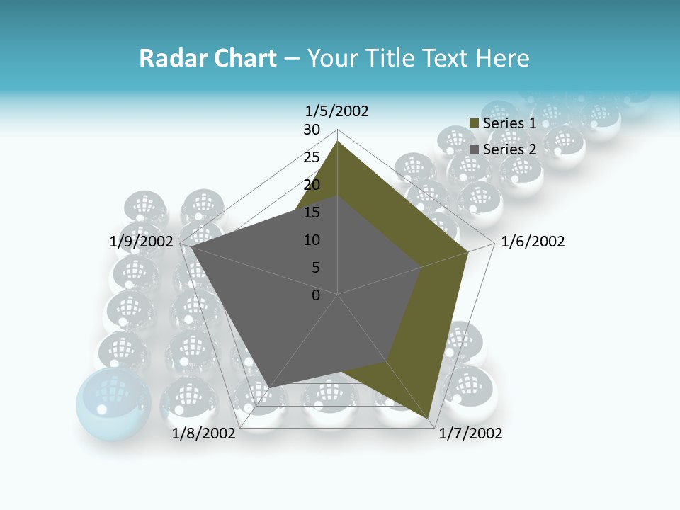 Sphere Sign Reflection PowerPoint Template