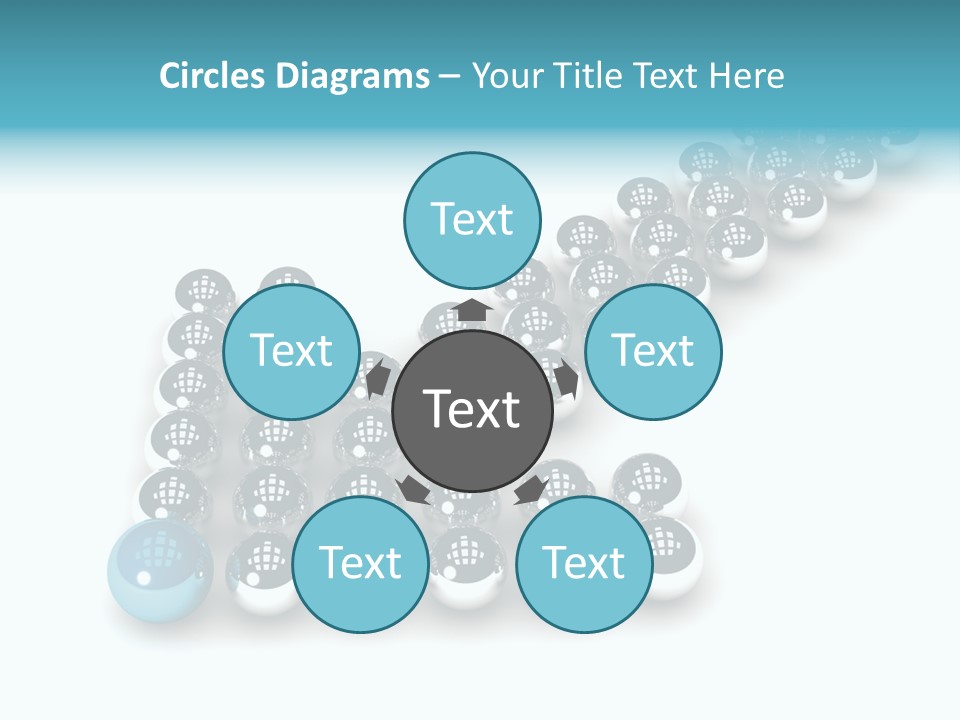 Sphere Sign Reflection PowerPoint Template