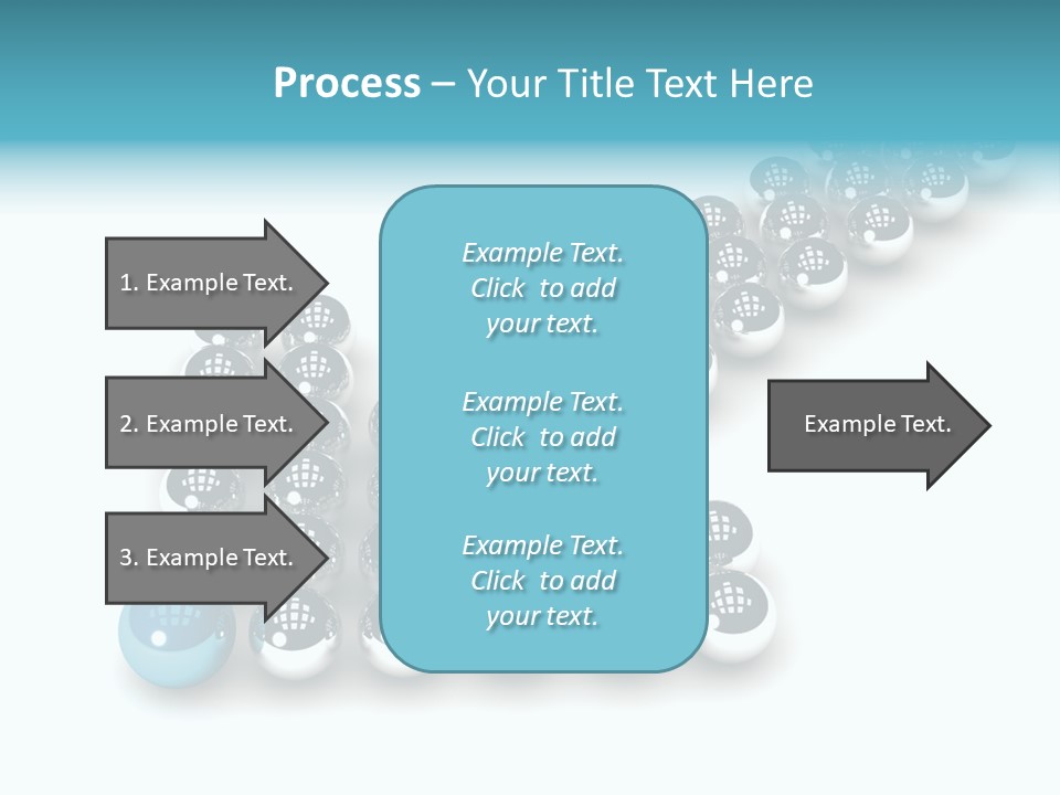 Sphere Sign Reflection PowerPoint Template