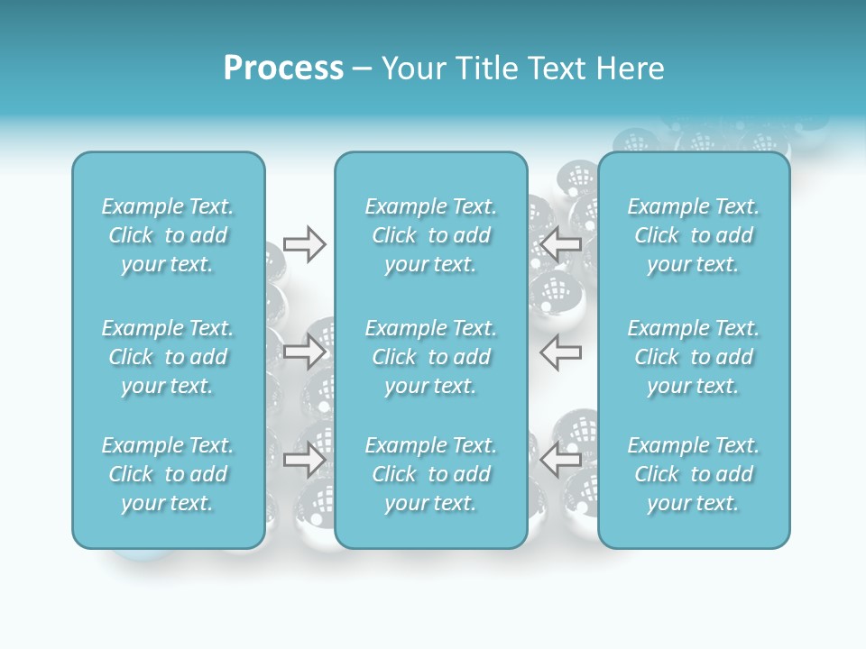 Sphere Sign Reflection PowerPoint Template