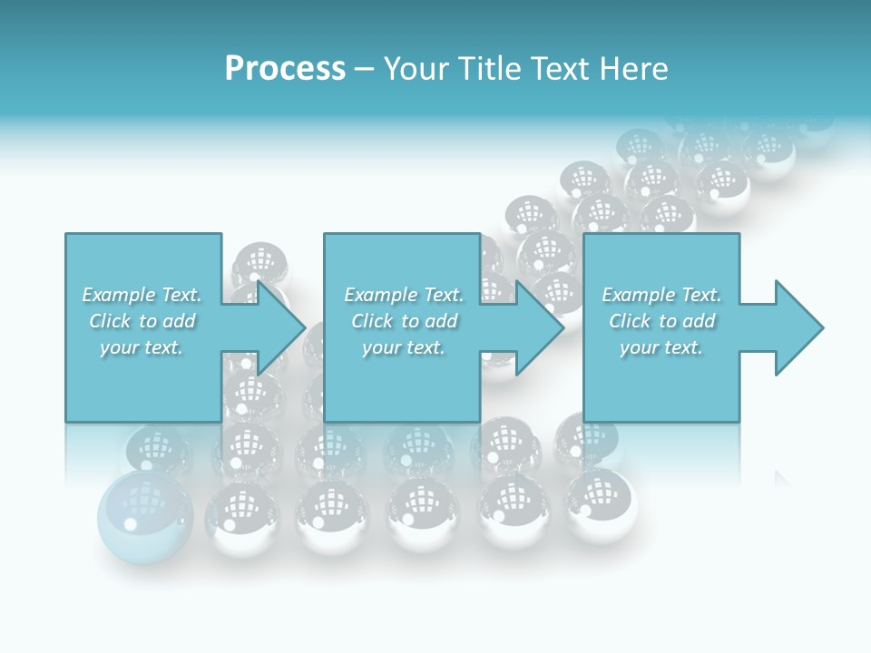 Sphere Sign Reflection PowerPoint Template