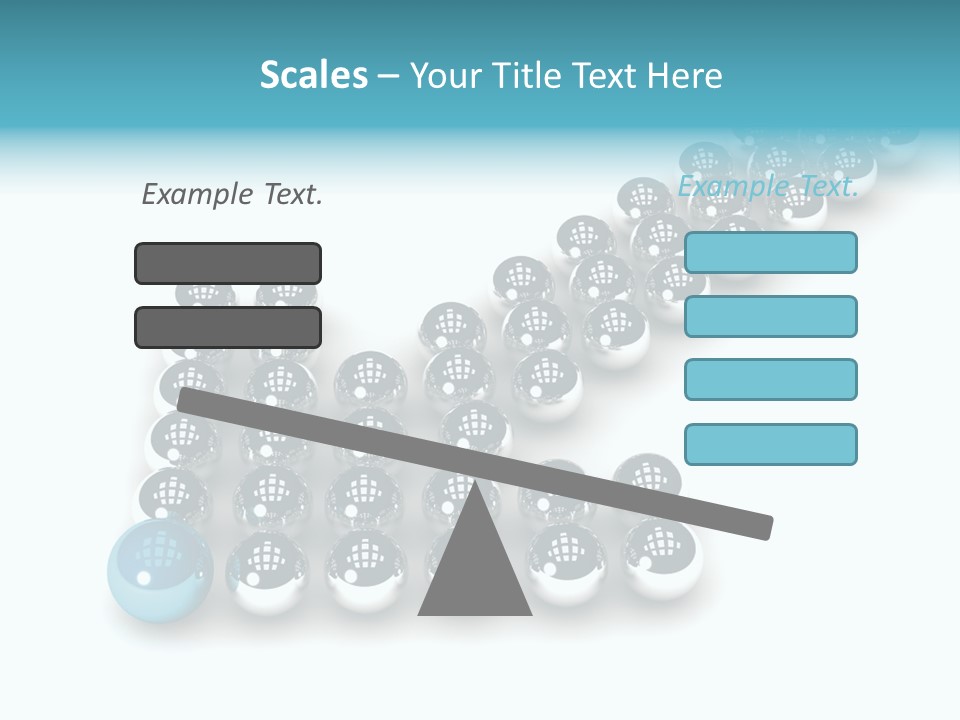 Sphere Sign Reflection PowerPoint Template