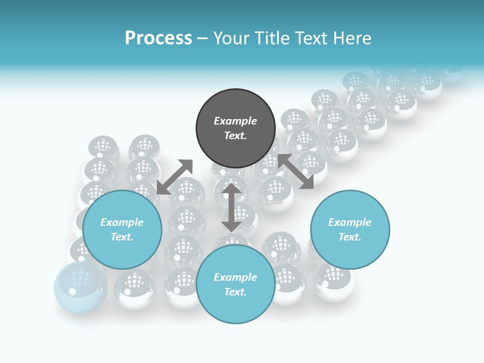 Sphere Sign Reflection PowerPoint Template