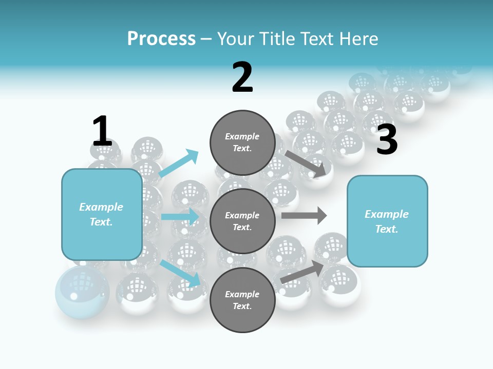 Sphere Sign Reflection PowerPoint Template