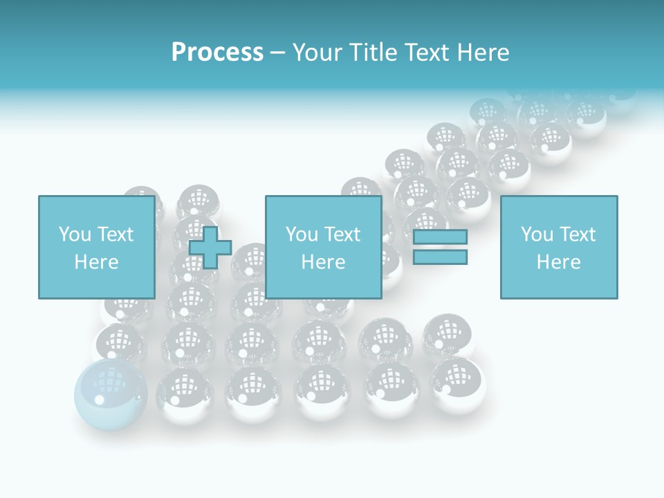 Sphere Sign Reflection PowerPoint Template