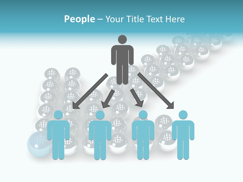 Sphere Sign Reflection PowerPoint Template