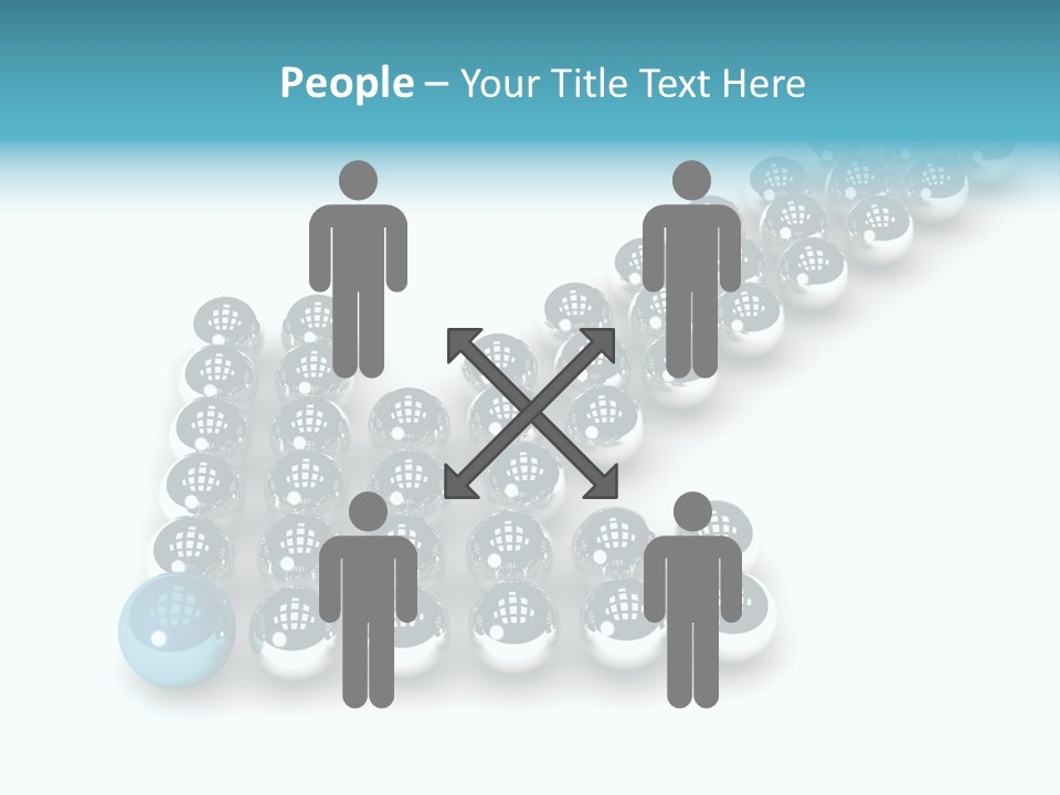 Sphere Sign Reflection PowerPoint Template