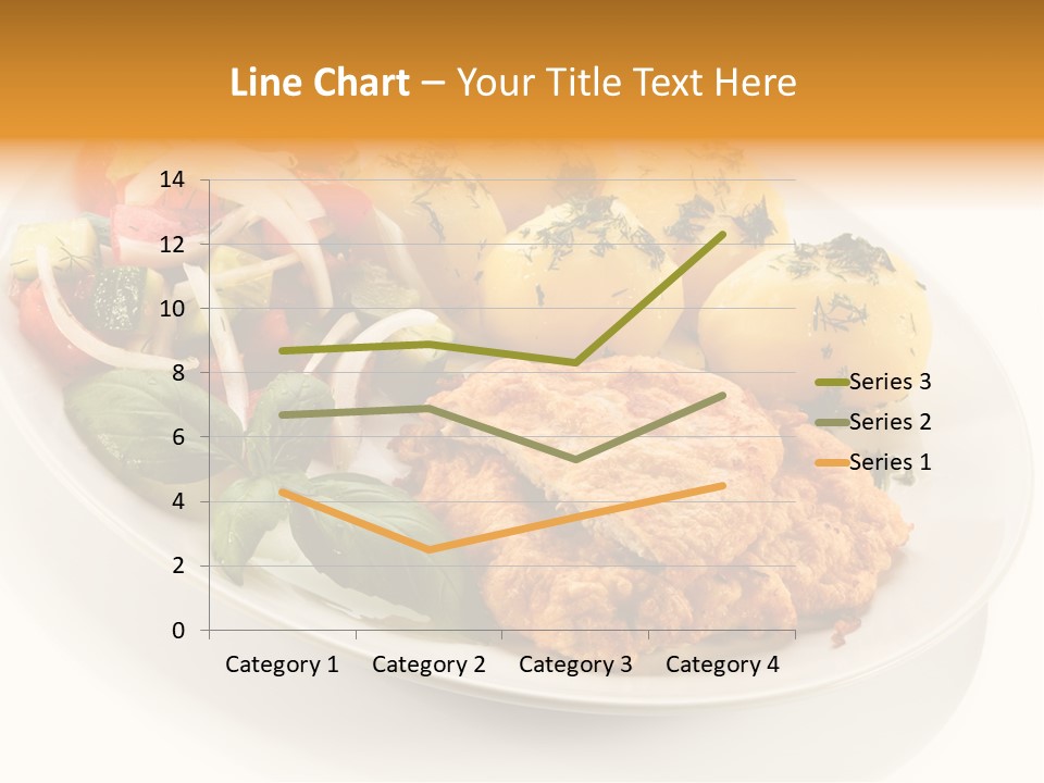 White Tomato Fillet PowerPoint Template
