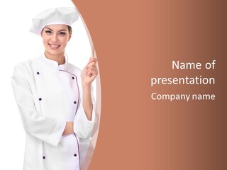 Appetite Gourmet Spoon PowerPoint Template