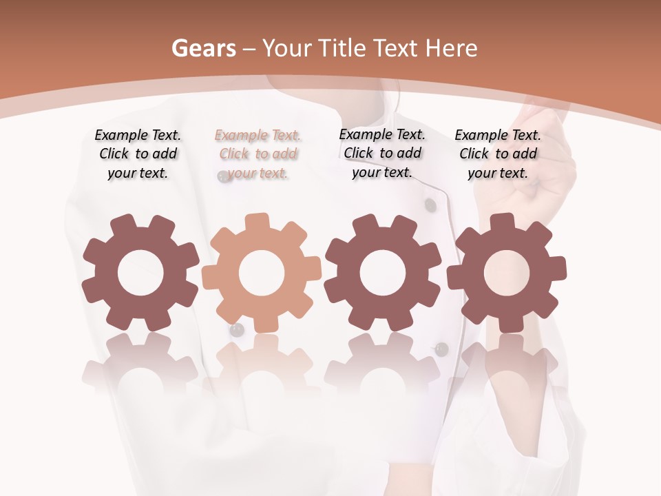 Appetite Gourmet Spoon PowerPoint Template