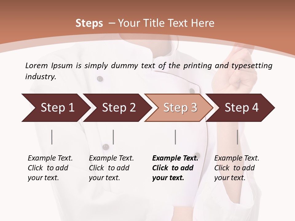 Appetite Gourmet Spoon PowerPoint Template