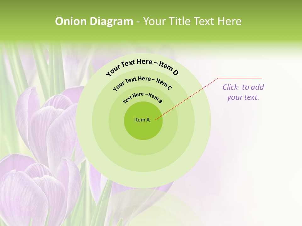 Feminine Plant Floral PowerPoint Template