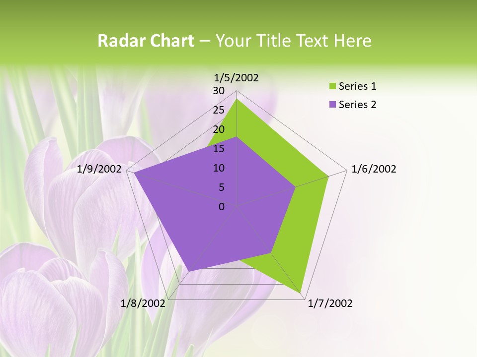 Feminine Plant Floral PowerPoint Template