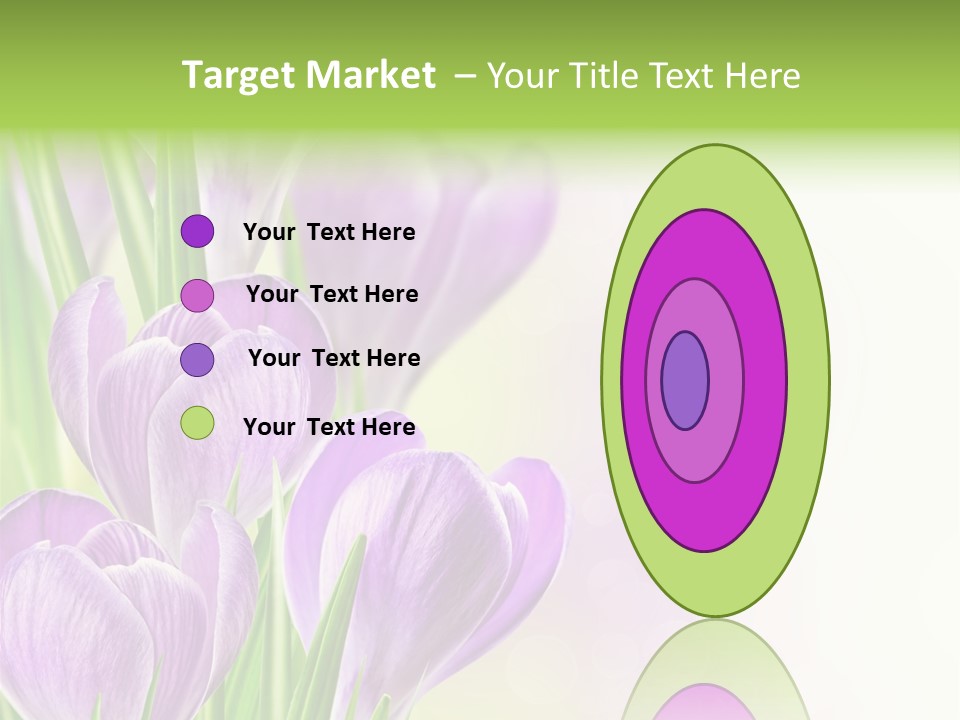 Feminine Plant Floral PowerPoint Template