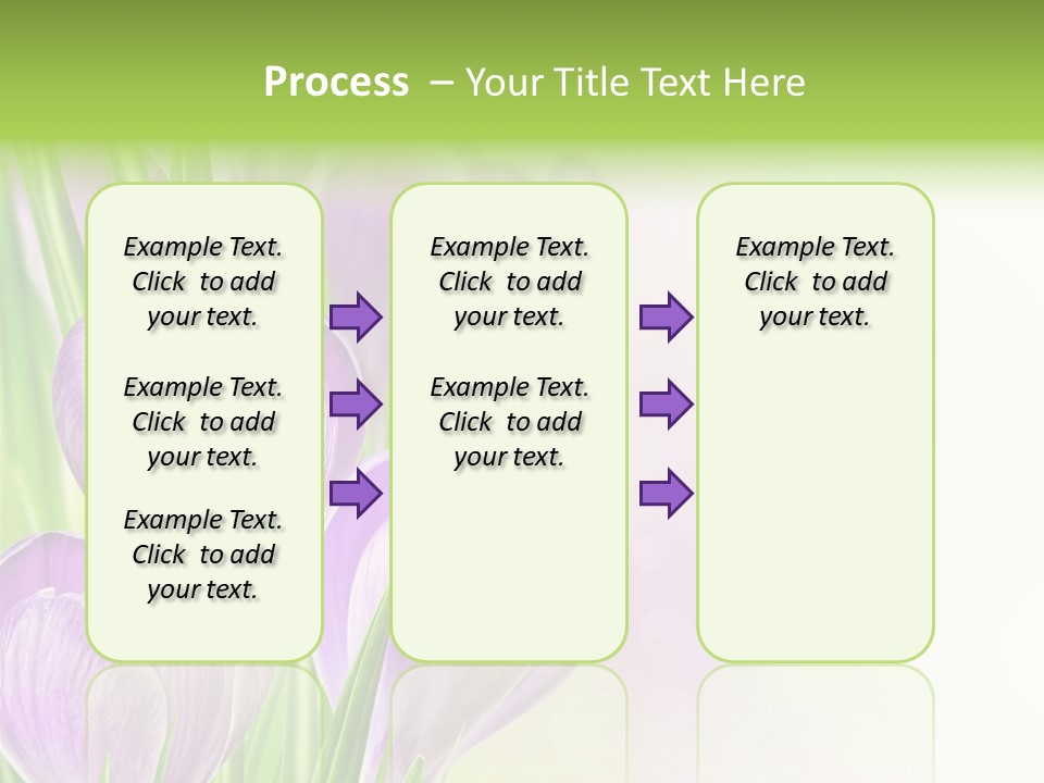 Feminine Plant Floral PowerPoint Template