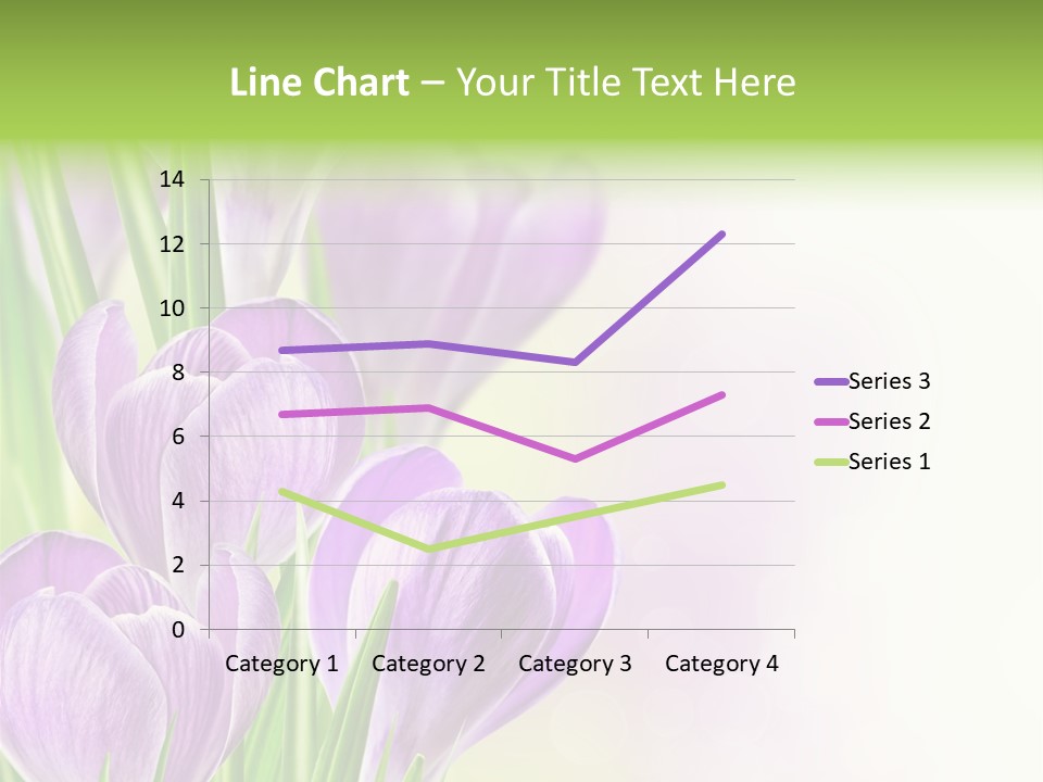 Feminine Plant Floral PowerPoint Template