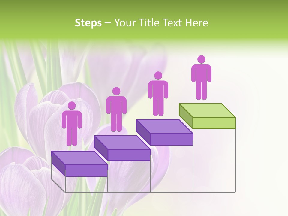Feminine Plant Floral PowerPoint Template