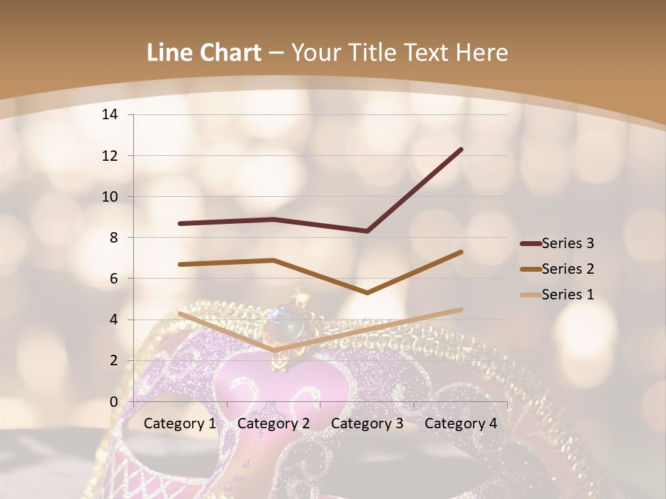 Space Masquerade Accessory PowerPoint Template