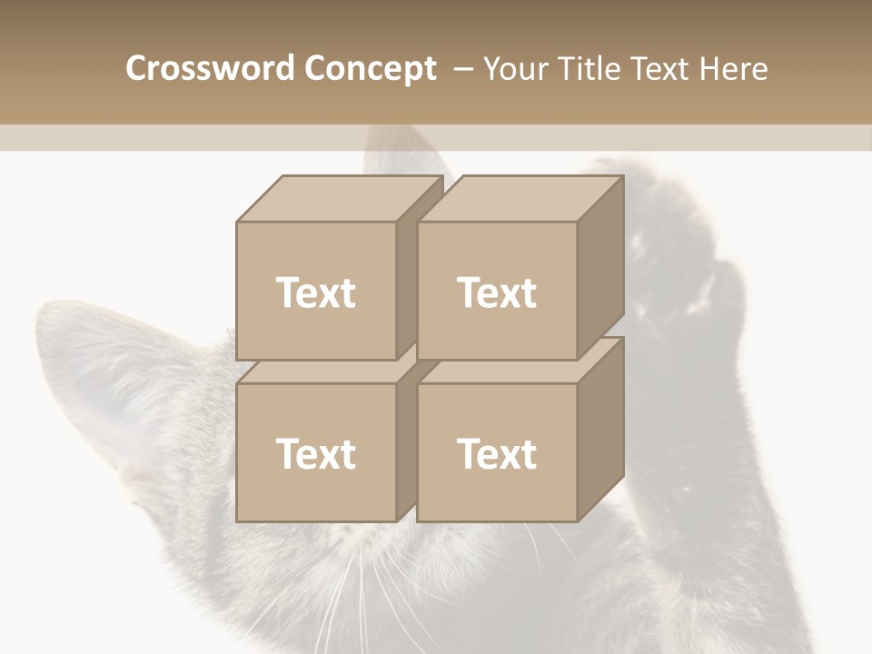 Company Character Chair PowerPoint Template