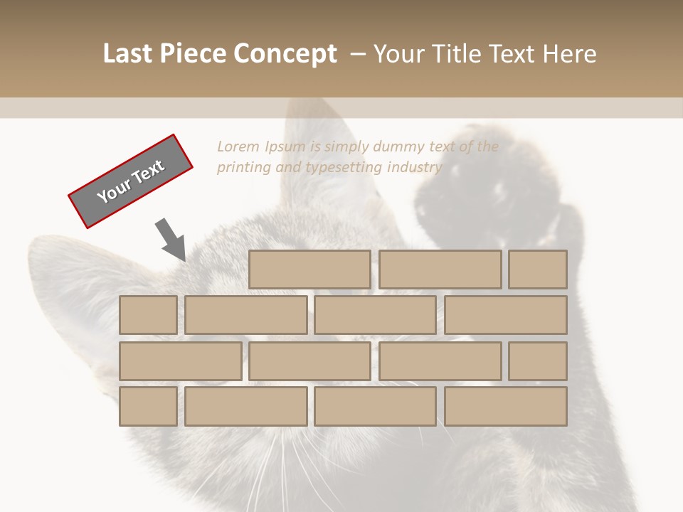 Company Character Chair PowerPoint Template