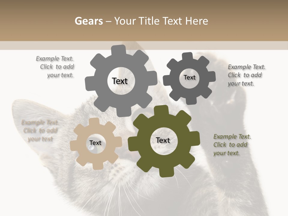 Company Character Chair PowerPoint Template