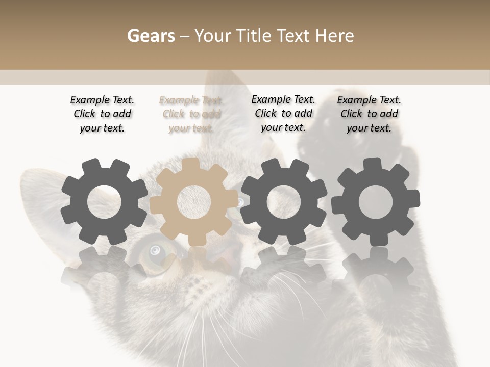 Company Character Chair PowerPoint Template