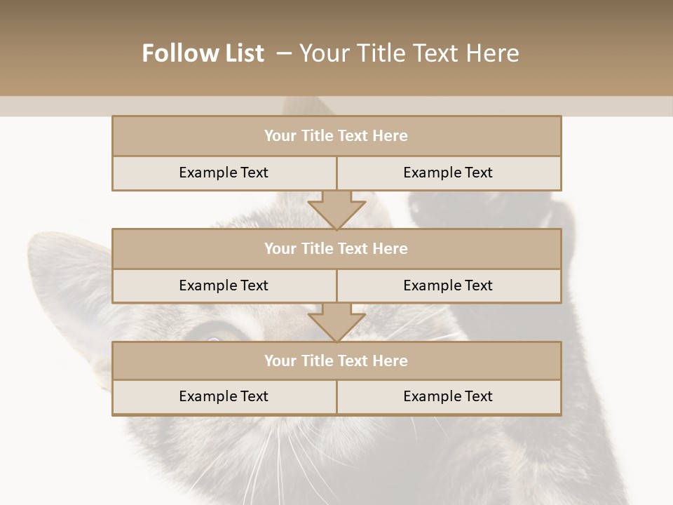 Company Character Chair PowerPoint Template