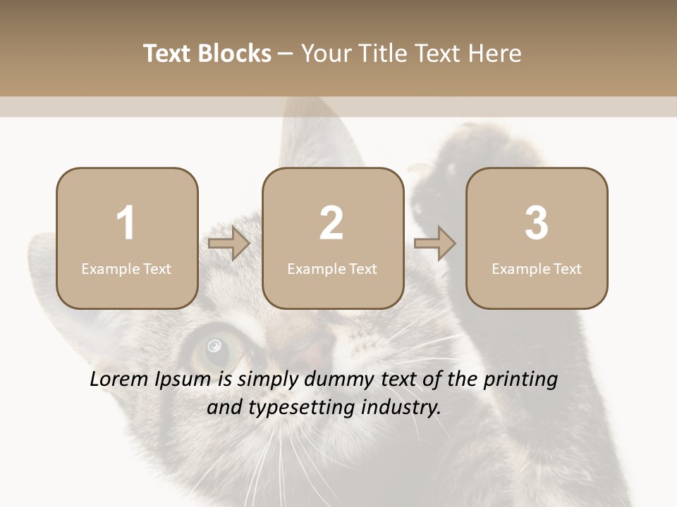 Company Character Chair PowerPoint Template