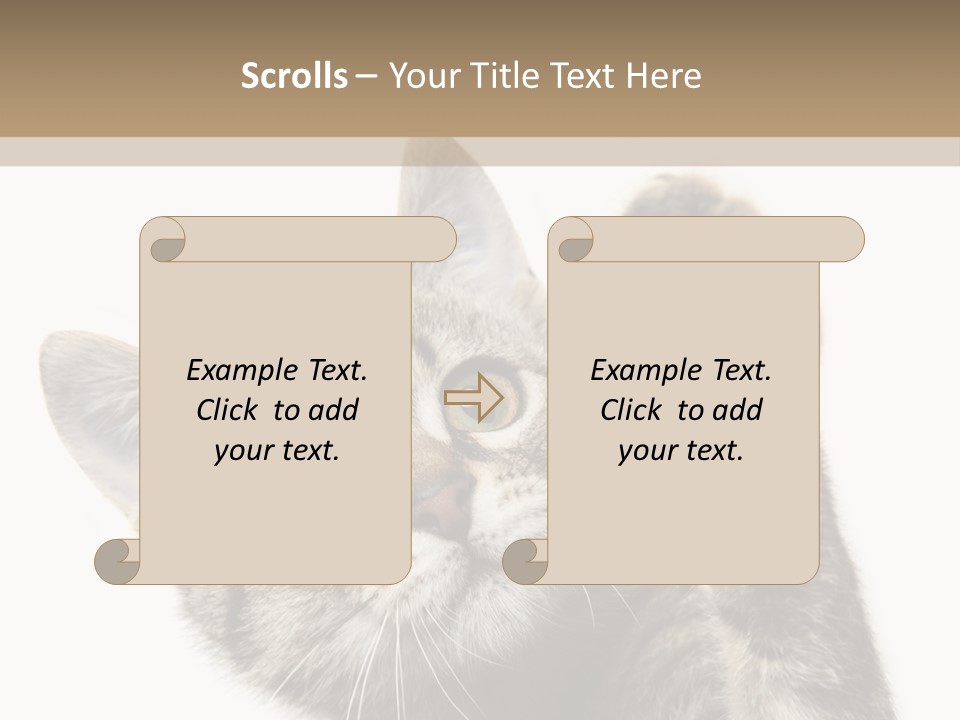 Company Character Chair PowerPoint Template
