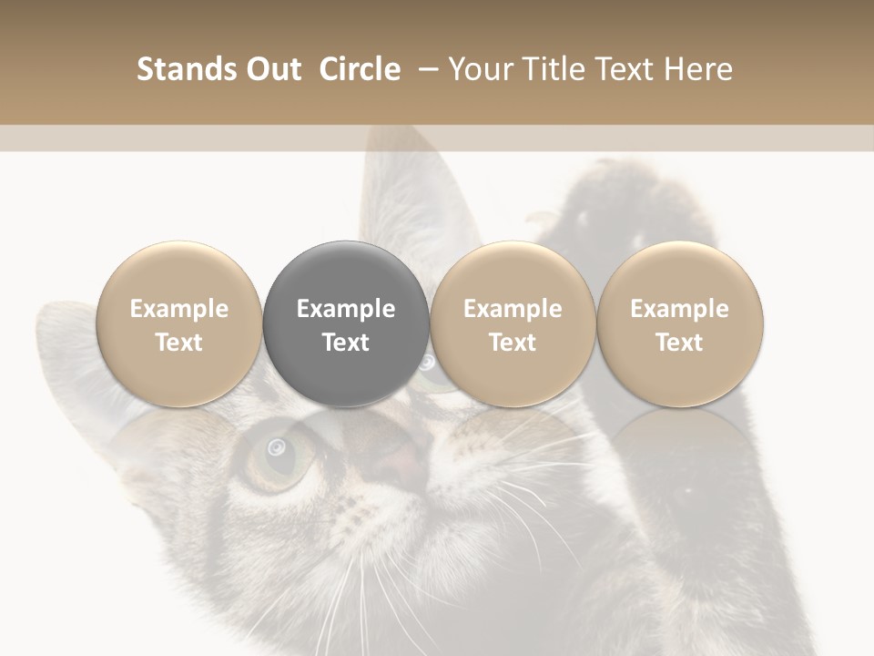 Company Character Chair PowerPoint Template