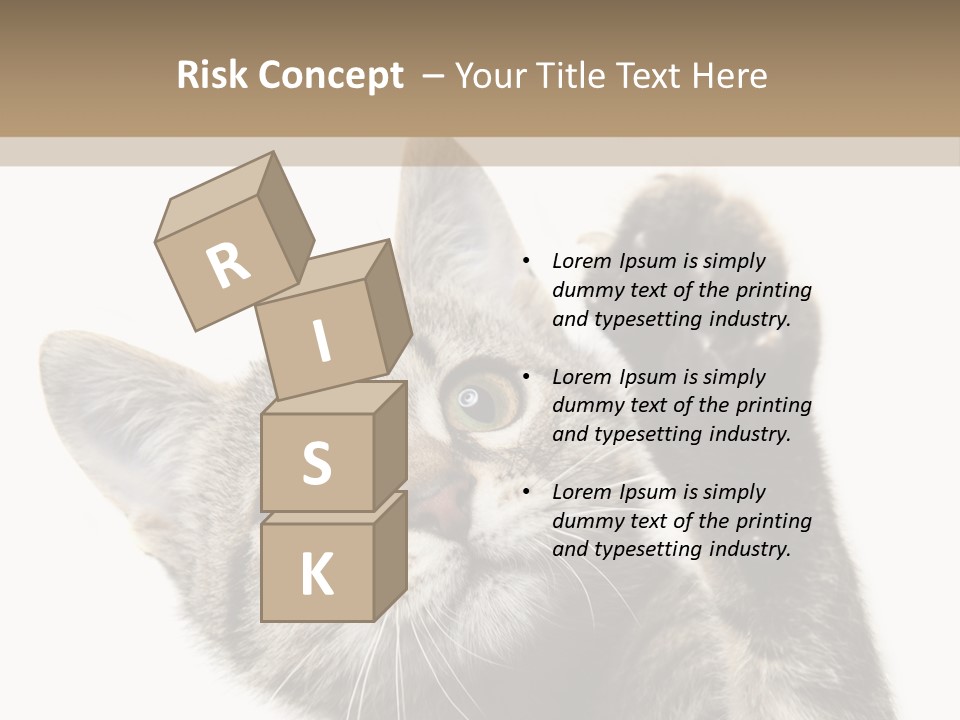 Company Character Chair PowerPoint Template