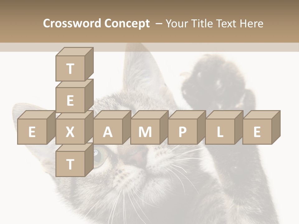 Company Character Chair PowerPoint Template