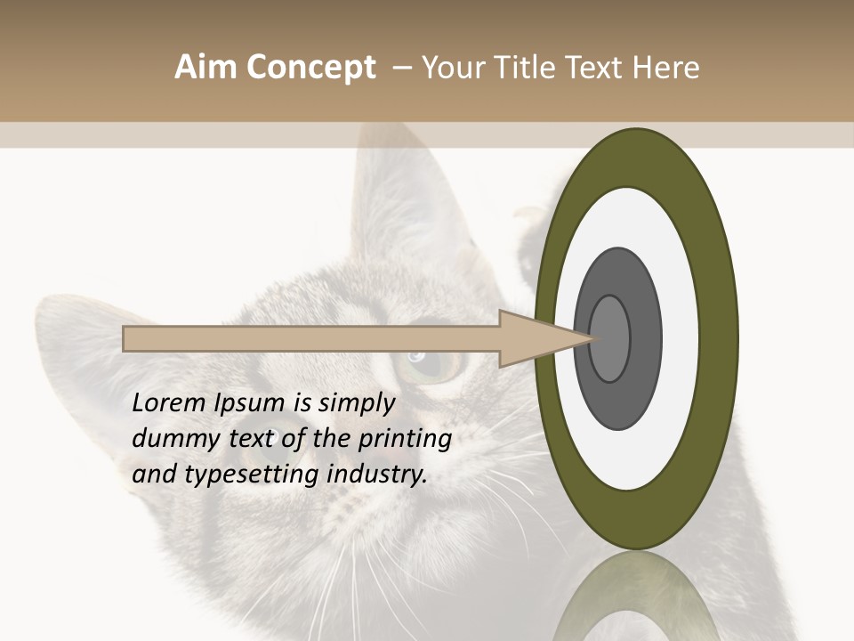 Company Character Chair PowerPoint Template