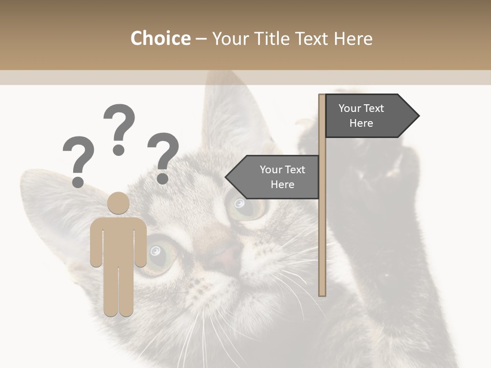 Company Character Chair PowerPoint Template
