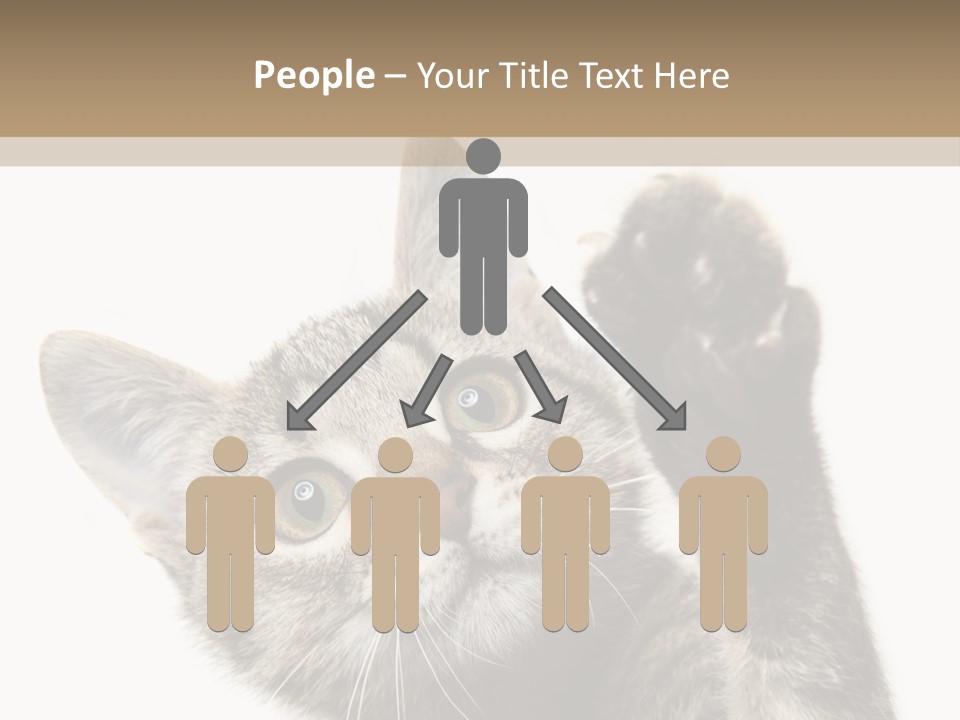 Company Character Chair PowerPoint Template