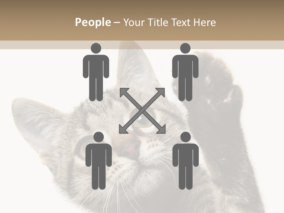 Company Character Chair PowerPoint Template