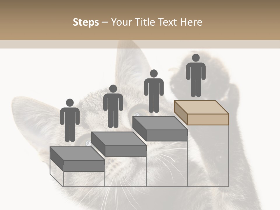 Company Character Chair PowerPoint Template