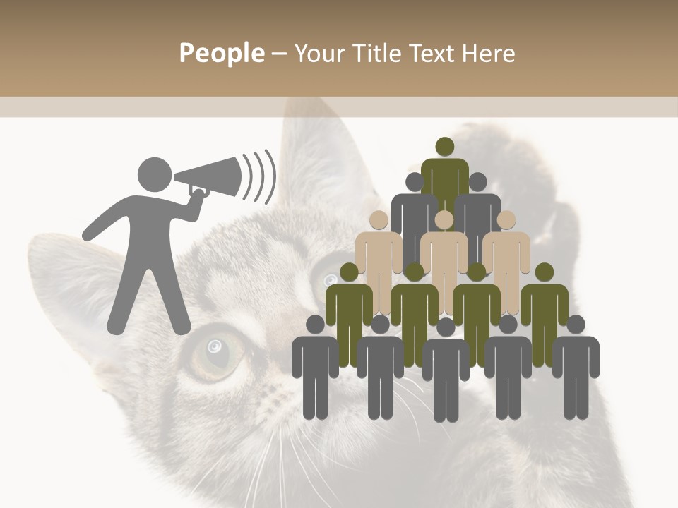 Company Character Chair PowerPoint Template