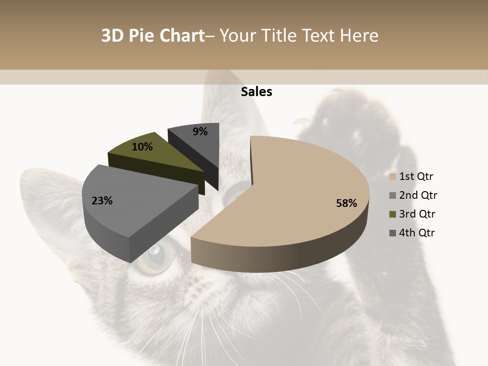 Company Character Chair PowerPoint Template