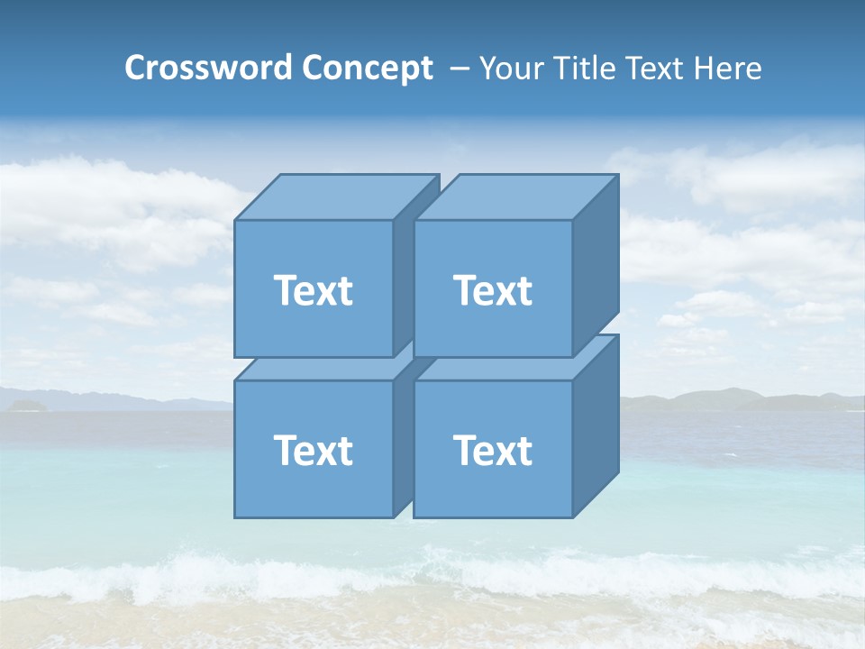 Coron Outdoor Surf PowerPoint Template