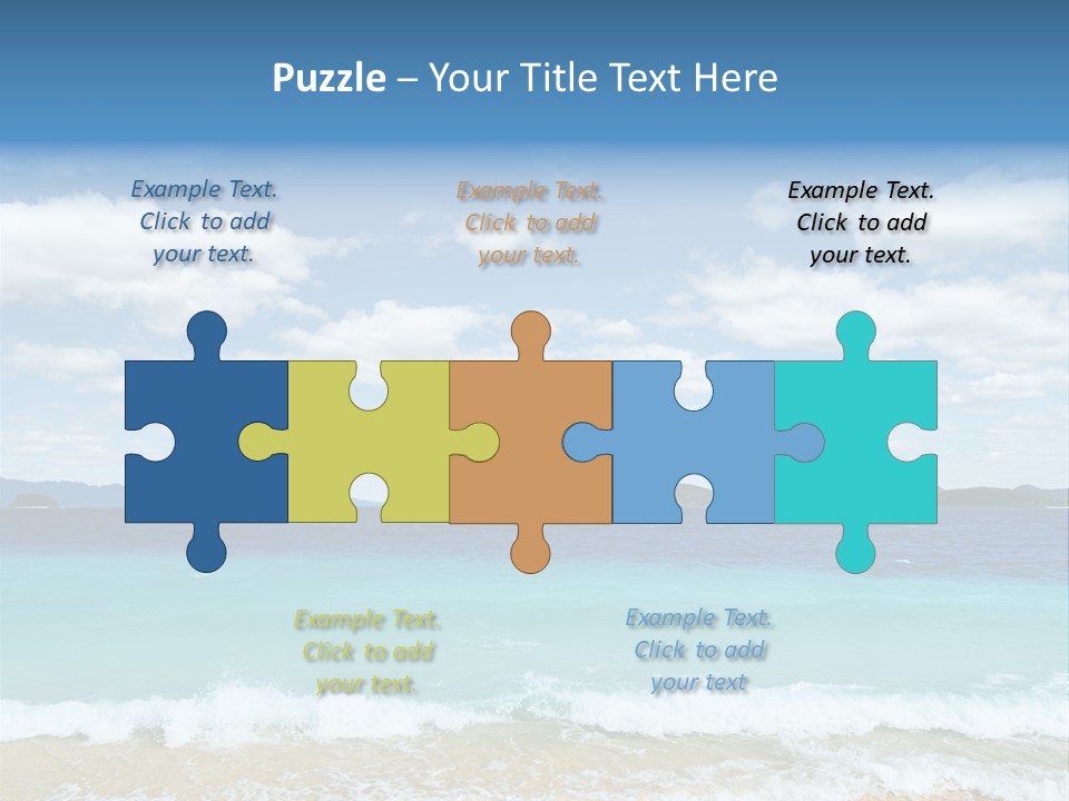 Coron Outdoor Surf PowerPoint Template