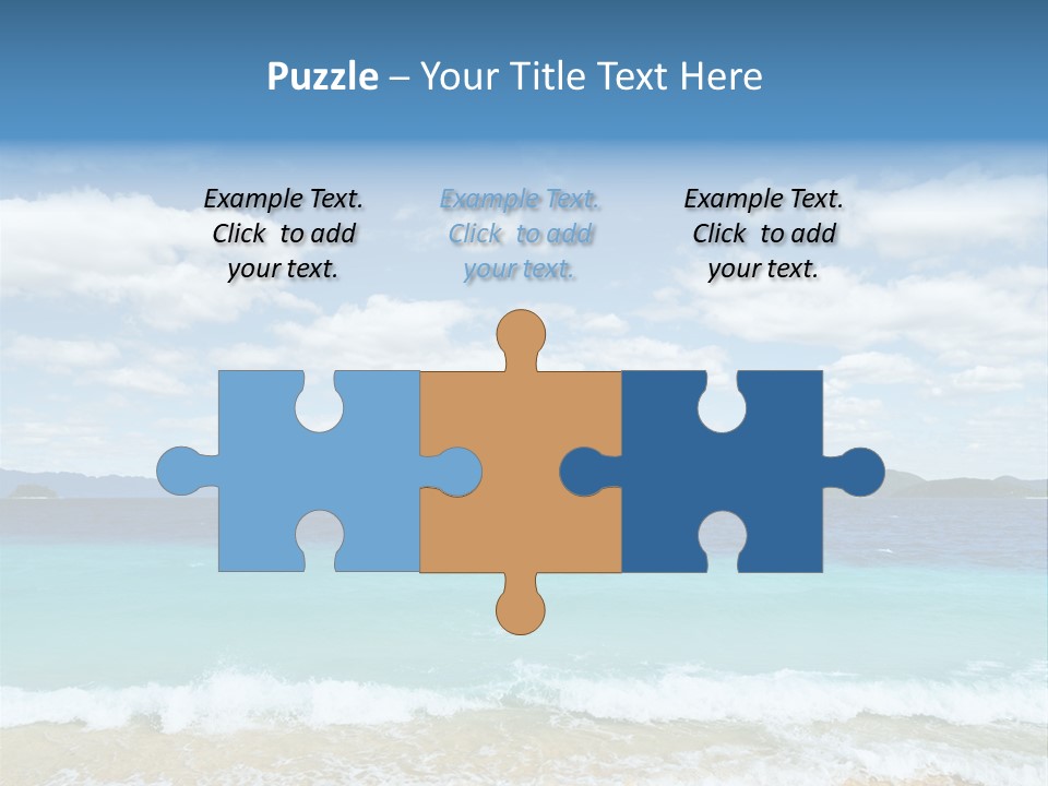 Coron Outdoor Surf PowerPoint Template