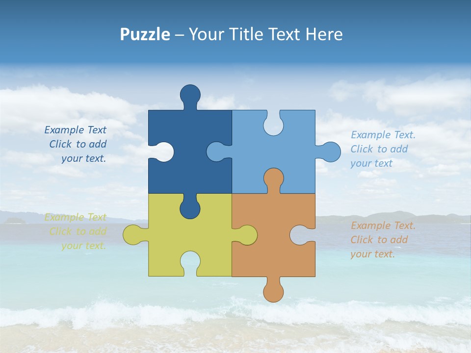 Coron Outdoor Surf PowerPoint Template