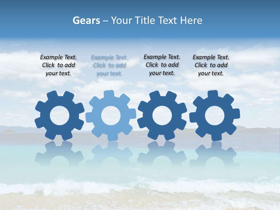 Coron Outdoor Surf PowerPoint Template