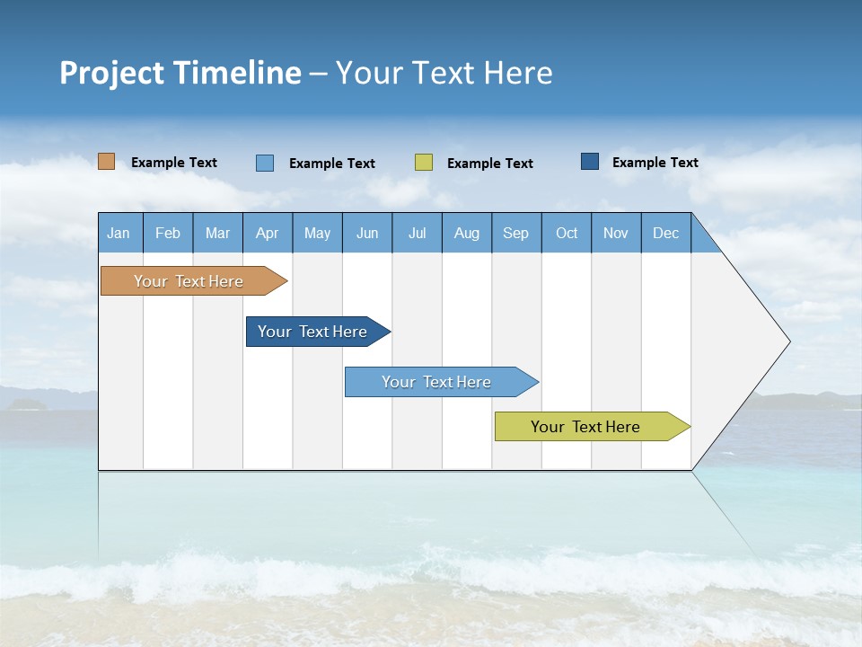 Coron Outdoor Surf PowerPoint Template