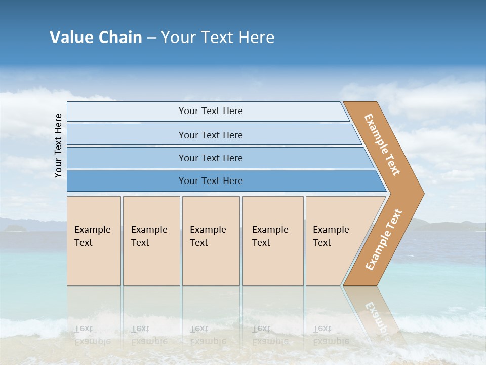 Coron Outdoor Surf PowerPoint Template